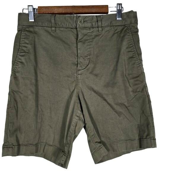 Lacoste Chino Golf Shorts‎ 30 Men's Flat Front Green - Picture 2 of 6